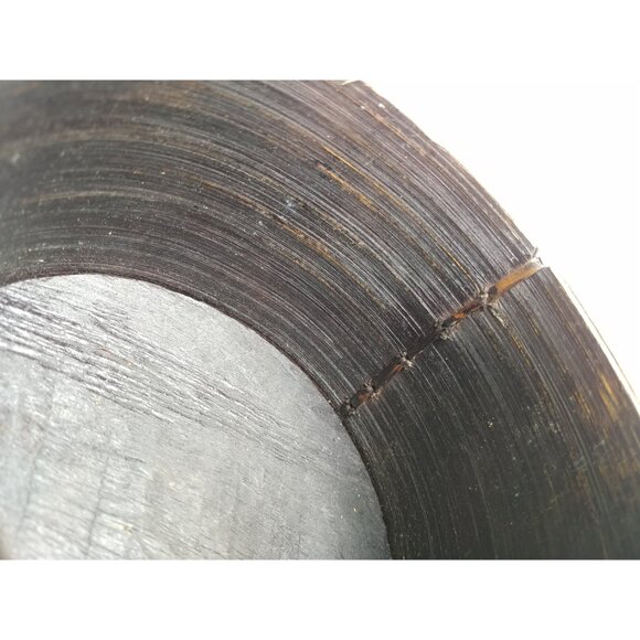 Antique bentwood storage box, Unusual Dark stained Tina Svepask - Picture 7 of 10